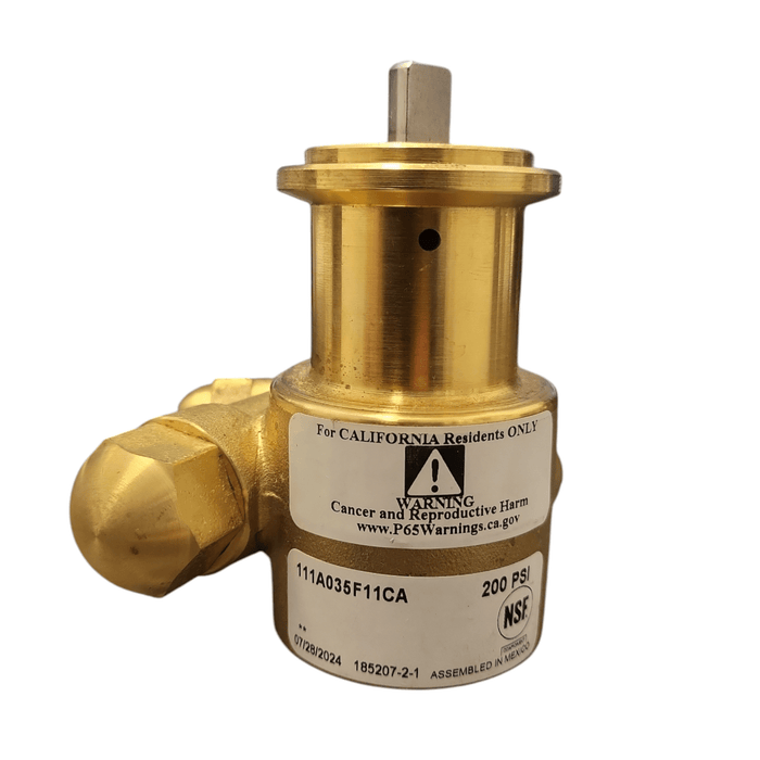 Procon 111A035F11CA Brass 200 Rotary Vane Pump, 3/8" NPTF, 35 GPH with an integral strainer SERIES 1 - Brass Pumps Procon 