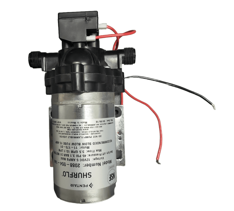 SHURflo 2088-554-144 Delivery Pump 3.5 GPM 45 PSI 12VDC No Cord 2088 SERIES 12VDC Delivery Pump Shurflo By Pentair 