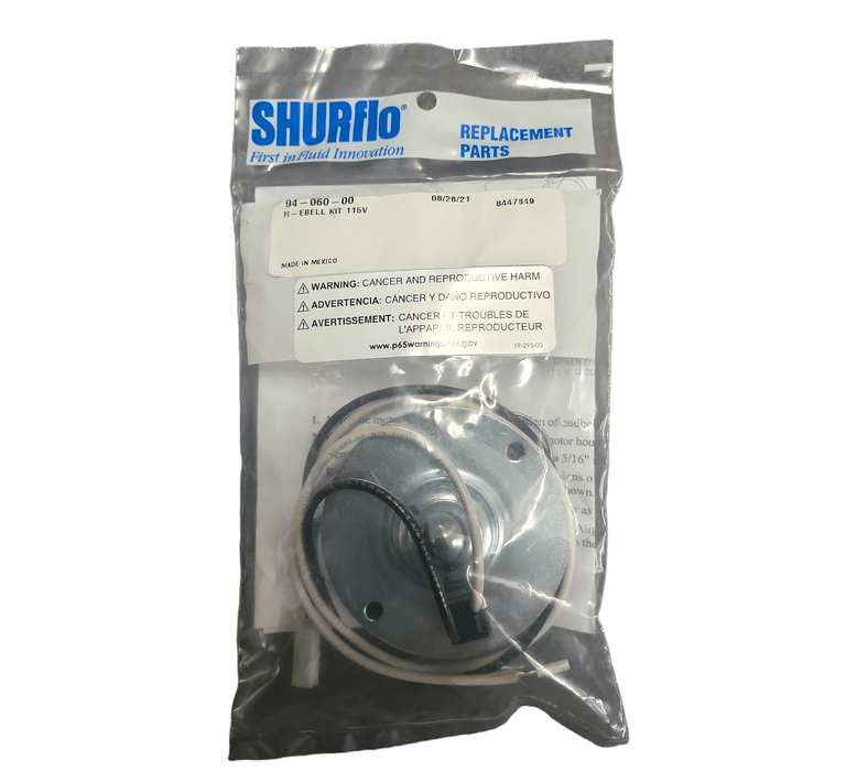 Shurflo 94-060-00 115V Or 230V Endbell Replacement Kit TRANSFORMER / SWITCHES / REBUILD KITS Shurflo By Pentair 