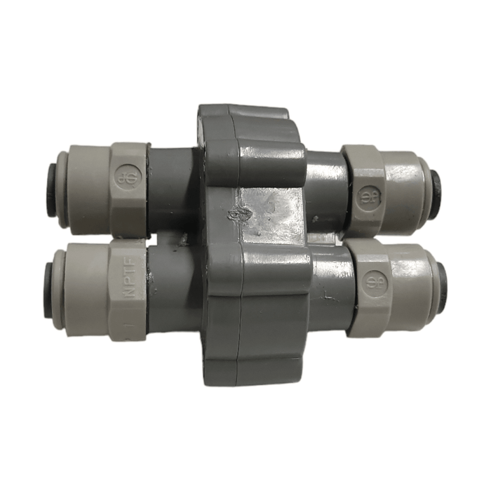 Hydronamic ASV-ERP-JG Automatic Shut-off Grey Valve 4 Way 1/4 QC Hydronamic ASO Valves Hydronamic 1 Pack 