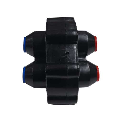 Hydronamic ASV-2000B Automatic Shut-off Valve Black 4 Way 1/4 QC Hydronamic ASO Valves Hydronamic 1 Pack 