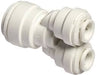 John Guest PP241208W Acetal Plastic Two-Way Unequal Divider - 3/8 To 1/4 Tube O.D. 2-way Divider John Guest 