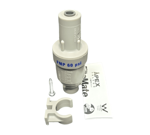 Apex (FMP60PSI) 60 PSI Filtamate Pressure Limiting Valve Filter Protection - 1/4" Quick Connect PRESSURE LIMITING VALVE 1/4" APEX By Watts 