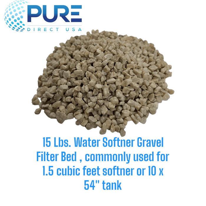 Gravel for Water Softener Under Bedding Gravel 15 pounds GRAVEL BED FOR SOFTENER PS 