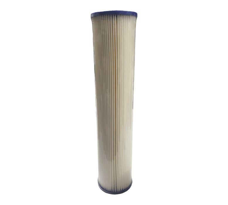 Harmsco HB-20-5W CALYPSO BLUE 20-Inch X 4.5-Inch, 5 Micron HARMSCO Pleated 20"L By 4.5"W HARMSCO Filtration Products 1 Pack 