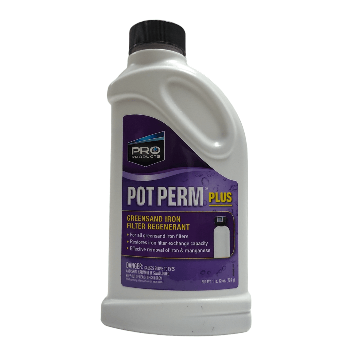 Pot Perm Plus Greensand Iron Filter Regenerant Kp02n Size 1 75 Lbs — Pure Direct Usa