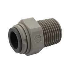 John Guest PI011623S Male Connector NPTF - 1/2 x 3/8 NPTF male connectors JOHN GUEST 