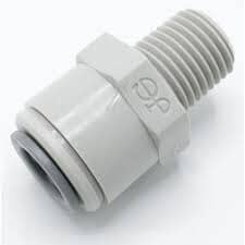 John Guest PI011222S Male Connector - 3/8 QC x 1/4 NPT male connectors JOHN GUEST 