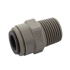 John Guest PI011223S Male Connector NPTF - 3/8 x 3/8 NPTF male connectors JOHN GUEST 