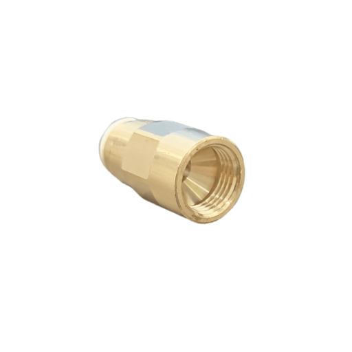 John Guest Lead Free Brass Flare Female Connector MI4512F6SLF - 3/8 x 3/8 FFL Brass Female Connectors John Guest 