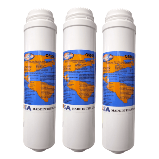 Omnipure Q5505 Dirt & Sand Reduction Q-Series Filter Dirt & Sand |10"Length Omnipure 3 Pack 