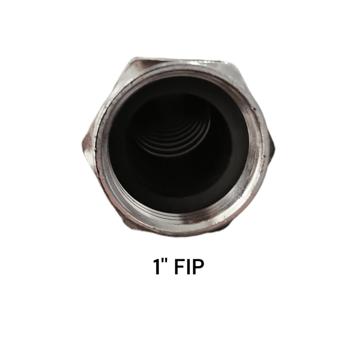 Falcon Stainless Steel flex Connector (SWC-1"X24") 24" length 1" FIP x 1" FIP 1" Female SS Flex Connectors Falcon Stainless 