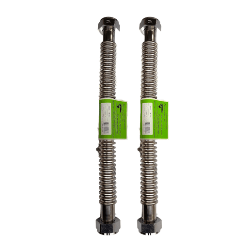 Falcon Stainless Steel flex Connector (SWC-114"X18") 18" length 1 1/4" FIP x 1 1/4" FIP 1 1/4" Female SS Flex Connectors Falcon Stainless 2 Pack 