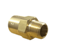 SMC 6460090 646 Series Brass Check Valve ; 3/8"FNPT x 3/8"MNPT Brass Check Valve 3/8"FNPTx3/8"MNPT SMC 