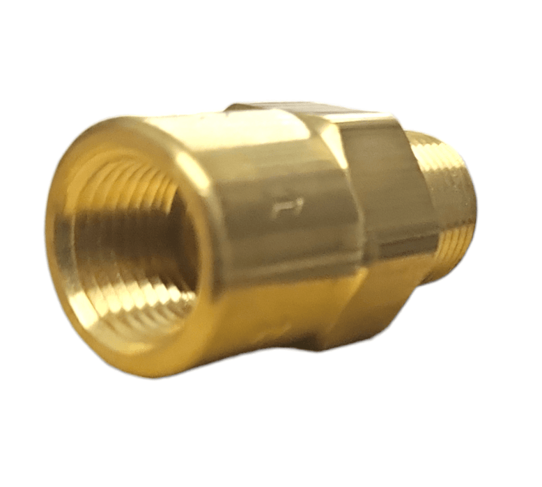 SMC 6460090 646 Series Brass Check Valve ; 3/8"FNPT x 3/8"MNPT Brass Check Valve 3/8"FNPTx3/8"MNPT SMC 