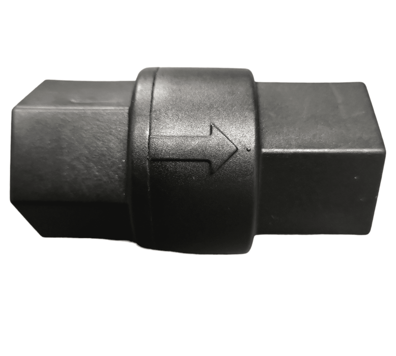 SMC 6940090 694 Series PVC NSF Check Valve ; 1/4"FNPT x 1/4"FNPT Buna CheckValve 1/4"FNPT x 1/4"FNPT Buna SMC 1 Pack 