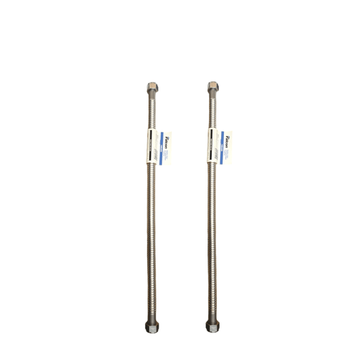 3/4" FIP Falcon Corrugated Super-Flex Water Heater Connector, 3/4" ID (24" Length) Falcon FF-24" 3/4" Female SS Flex Connectors Falcon Stainless 2 Pack 